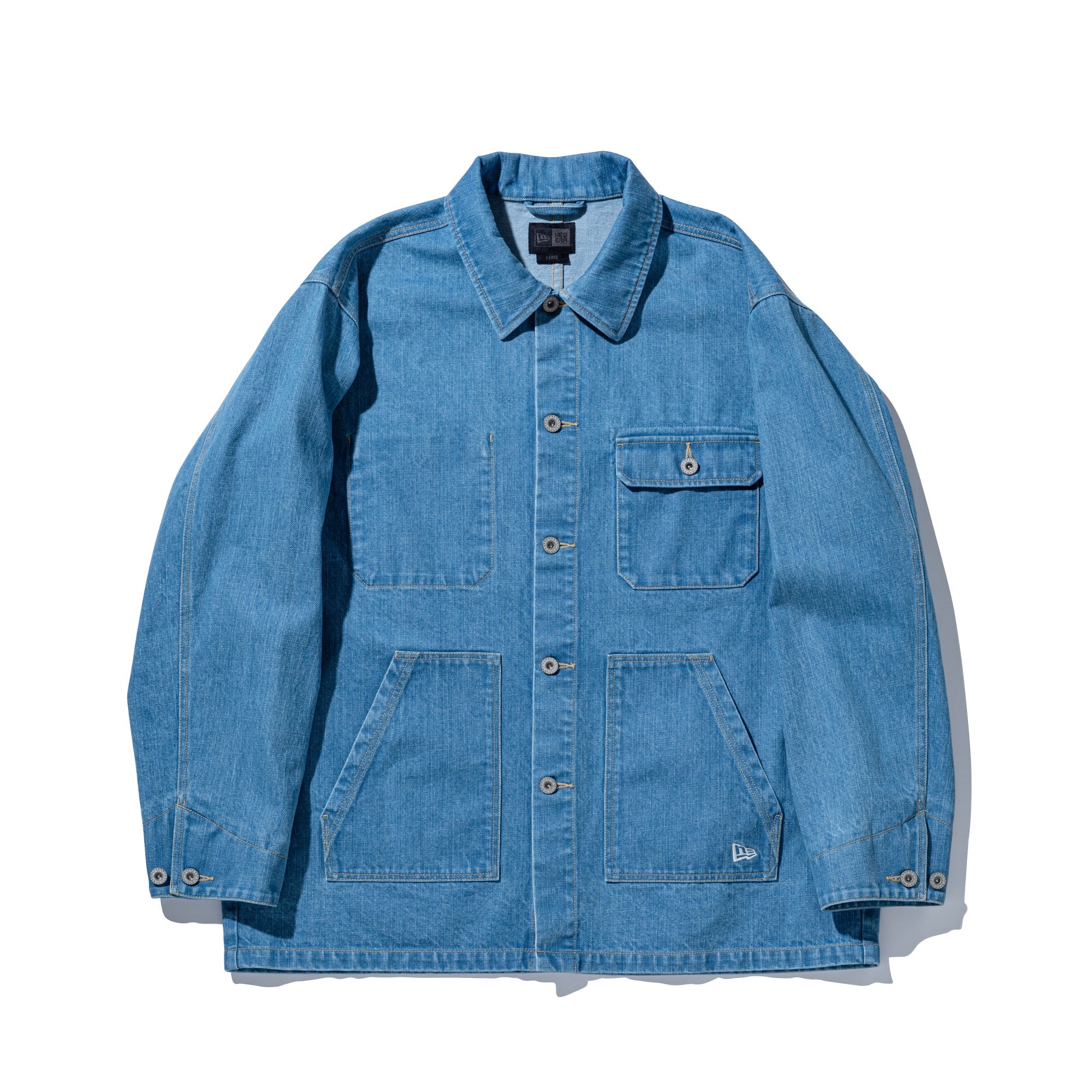 希少　ガリアーノ期　ディオール　デニムジャケット　ストレッチ　ギャザー　XL デニム カバーオール BLACK LABEL SS25 ウォッシュドデニム