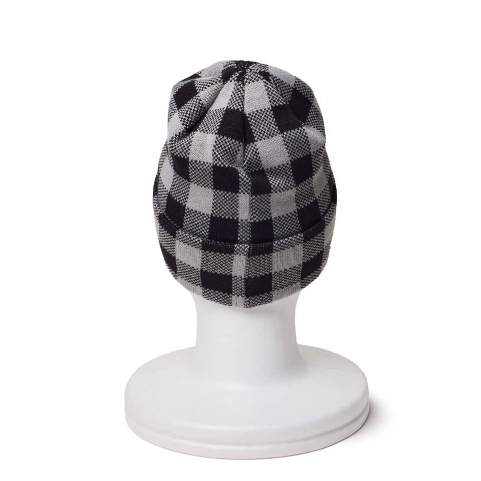 ベーシック カフニット Block Check ブロックチェック ブラック - 14312225 - OSFM | NEW ERA ニューエラ公式オンラインストア