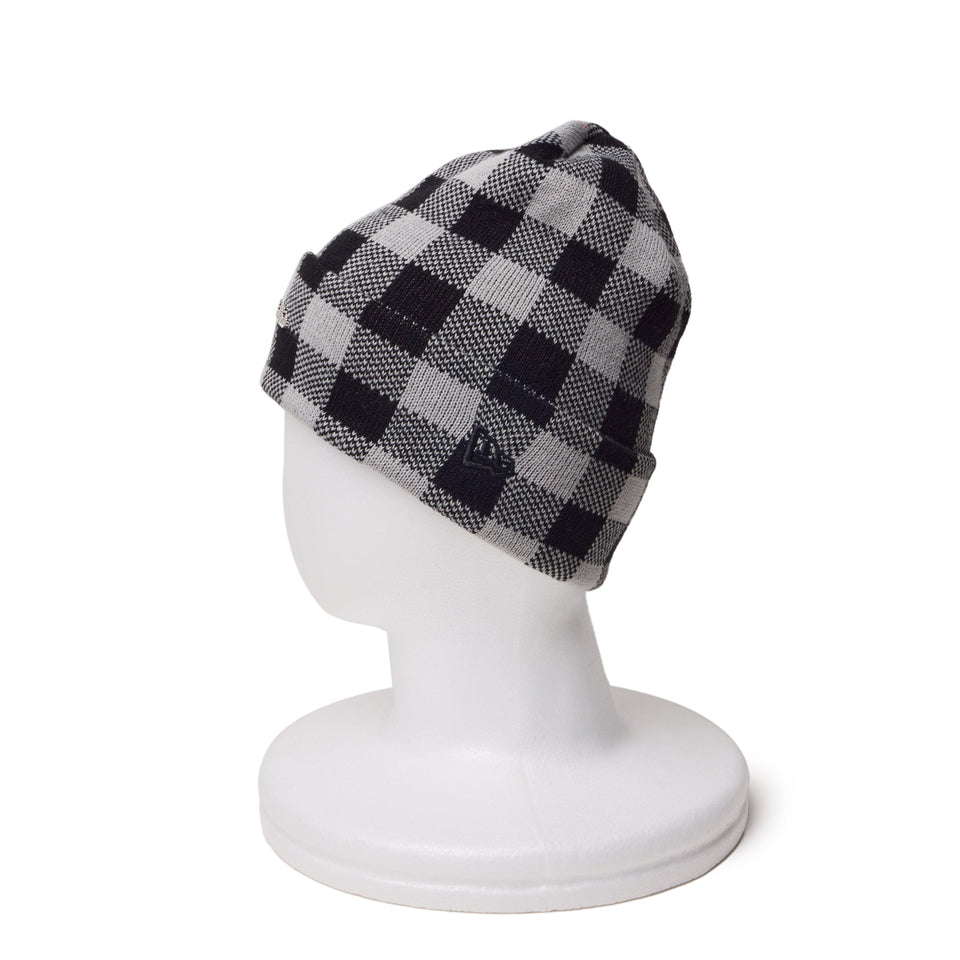 ベーシック カフニット Block Check ブロックチェック ブラック - 14312225 - OSFM | NEW ERA ニューエラ公式オンラインストア