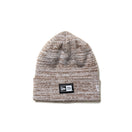 ベーシック カフニット Box Logo ボックスロゴ ウーブンパッチ ウォルナット/ホワイト - 14312228 - OSFM | NEW ERA ニューエラ公式オンラインストア