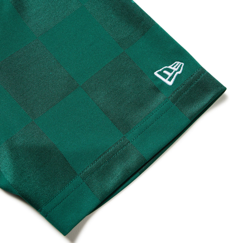 【ゴルフ】半袖 ポロシャツ Checker Pattern エメラルドグリーン - 14391517 - S | NEW ERA ニューエラ公式オンラインストア