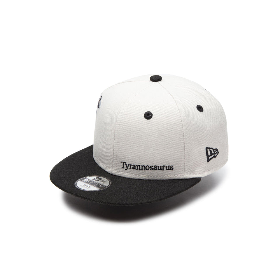 Child 9FIFTY Dinosaur ティラノサウルス クロームホワイト