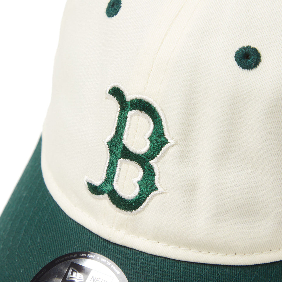 Child 9TWENTY MLB 2 - Tone ボストン・レッドソックス クローム ダークグリーンバイザー - 14325293 - CHLD | NEW ERA ニューエラ公式オンラインストア