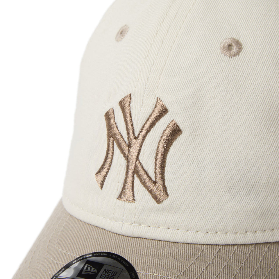キッズ Child 9TWENTY MLB 2 - Tone ニューヨーク・ヤンキース アイボリー ペブルバイザー - 14671703 - CHLD | NEW ERA ニューエラ公式オンラインストア