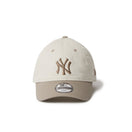 キッズ Child 9TWENTY MLB 2 - Tone ニューヨーク・ヤンキース アイボリー ペブルバイザー - 14671703 - CHLD | NEW ERA ニューエラ公式オンラインストア