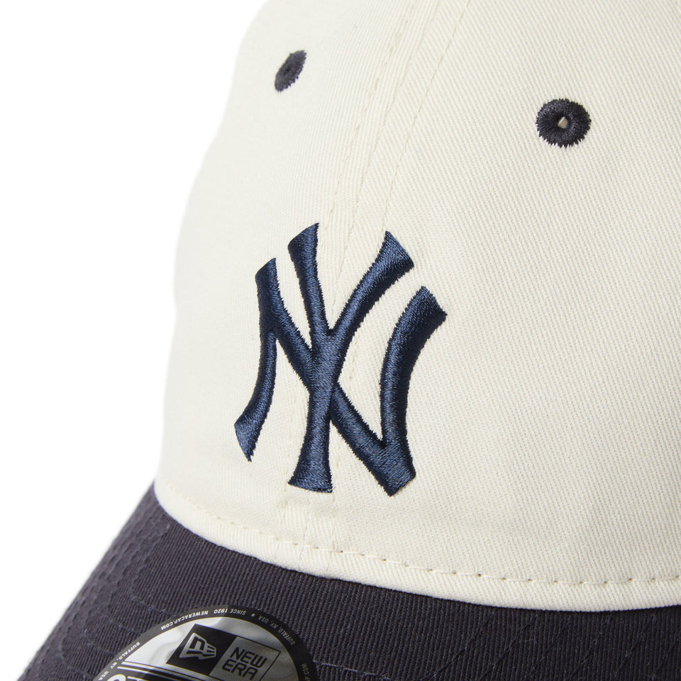 キッズ Child 9TWENTY MLB 2 - Tone ニューヨーク・ヤンキース アイボリー ネイビーバイザー - 14671704 - CHLD | NEW ERA ニューエラ公式オンラインストア