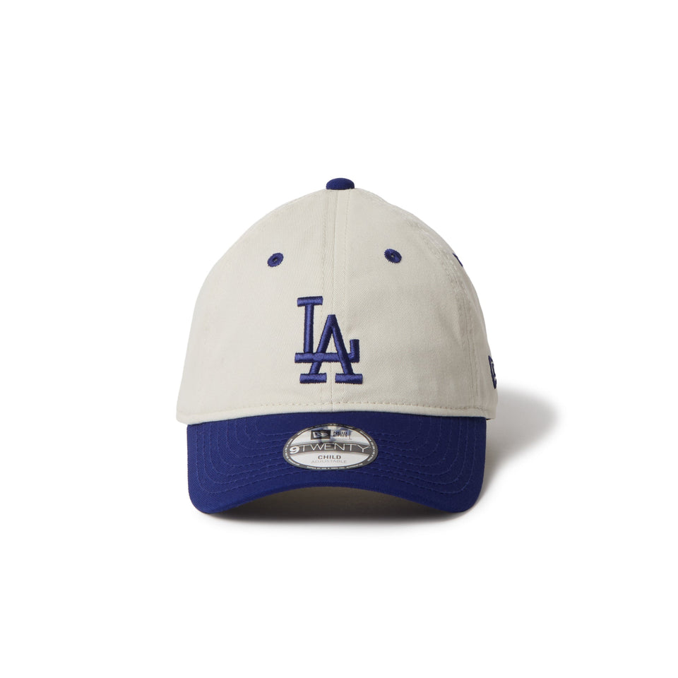 キッズ Child 9TWENTY MLB 2 - Tone ロサンゼルス・ドジャース アイボリー ダークロイヤルバイザー - 14671705 - CHLD | NEW ERA ニューエラ公式オンラインストア