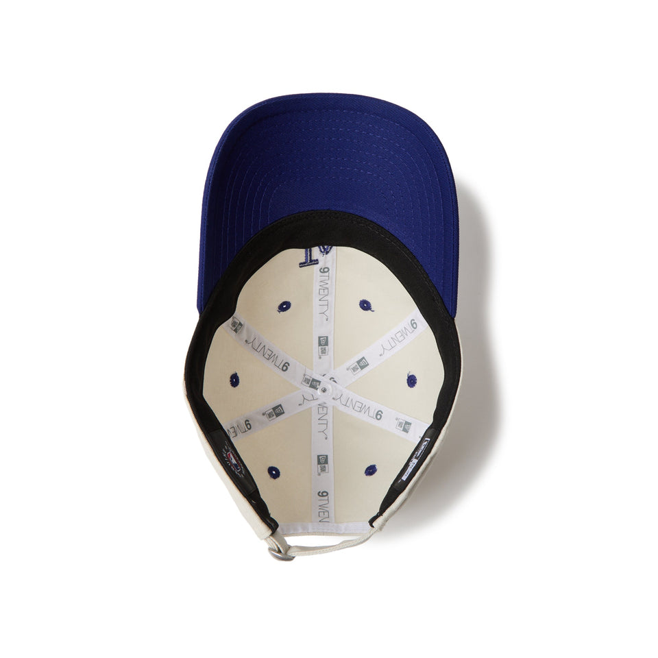 キッズ Child 9TWENTY MLB 2 - Tone ロサンゼルス・ドジャース アイボリー ダークロイヤルバイザー - 14671705 - CHLD | NEW ERA ニューエラ公式オンラインストア