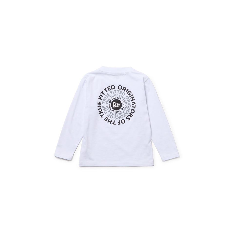 キッズ Child 長袖 コットン Tシャツ Circle OOTTF ホワイト - 14693897 - 90 | NEW ERA ニューエラ公式オンラインストア