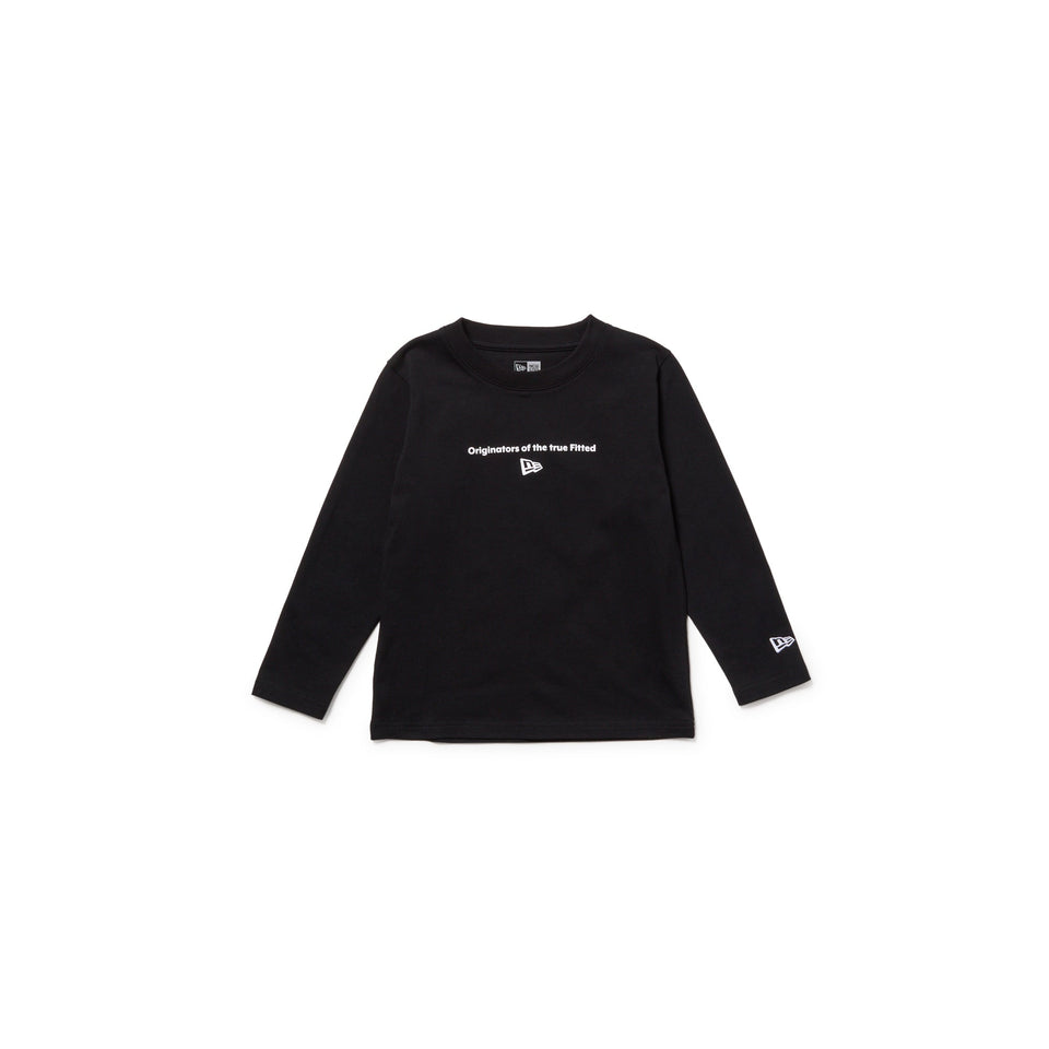 キッズ Child 長袖 コットン Tシャツ Circle OOTTF ブラック - 14693898 - 90 | NEW ERA ニューエラ公式オンラインストア