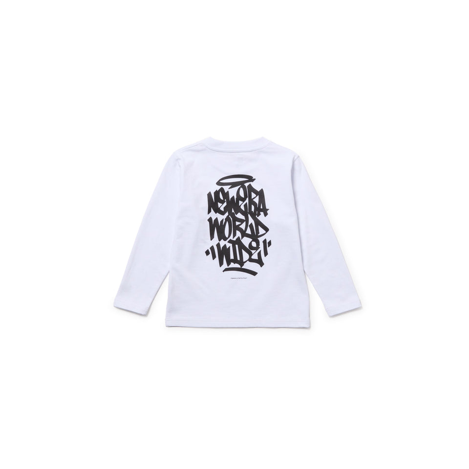 キッズ Child 長袖 コットン Tシャツ Tagging ホワイト - 14693895 - 90 | NEW ERA ニューエラ公式オンラインストア