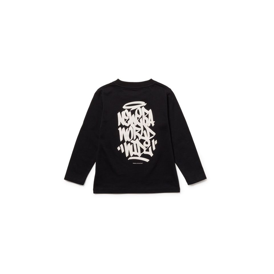 キッズ Child 長袖 コットン Tシャツ Tagging ブラック - 14693896 - 90 | NEW ERA ニューエラ公式オンラインストア