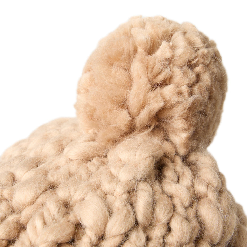 ポンポンニット Chunky Knit ベージュ - 14669957 - OSFM | NEW ERA ニューエラ公式オンラインストア