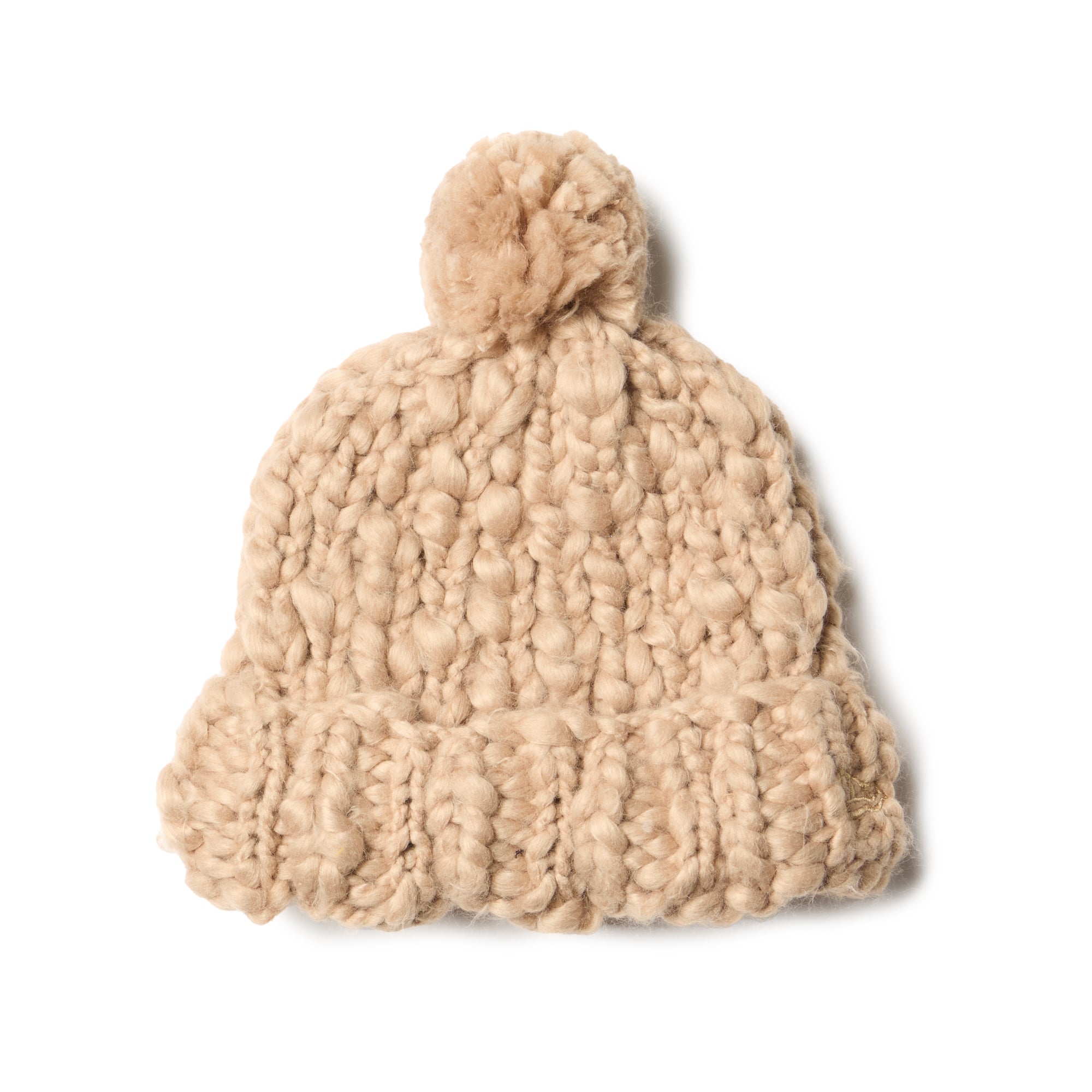 ポンポンニット Chunky Knit ベージュ | ニューエラオンラインストア
