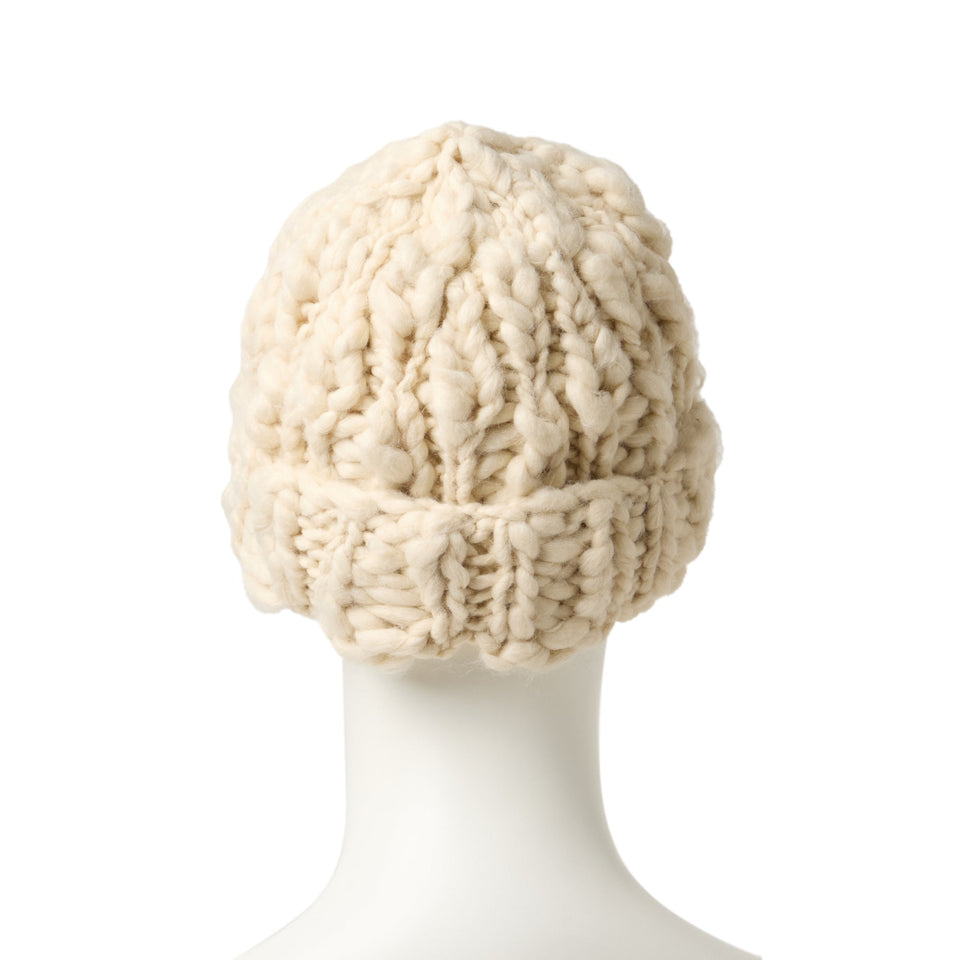 ベーシック カフニット Chunky Knit オフホワイト - 14670099 - OSFM | NEW ERA ニューエラ公式オンラインストア