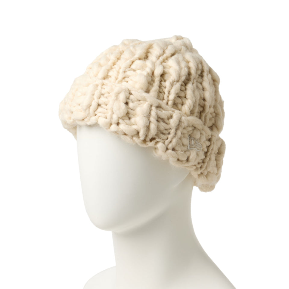 ベーシック カフニット Chunky Knit オフホワイト - 14670099 - OSFM | NEW ERA ニューエラ公式オンラインストア