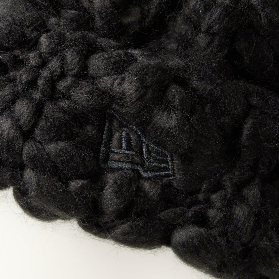 ベーシック カフニット Chunky Knit ブラック - 14670101 - OSFM | NEW ERA ニューエラ公式オンラインストア