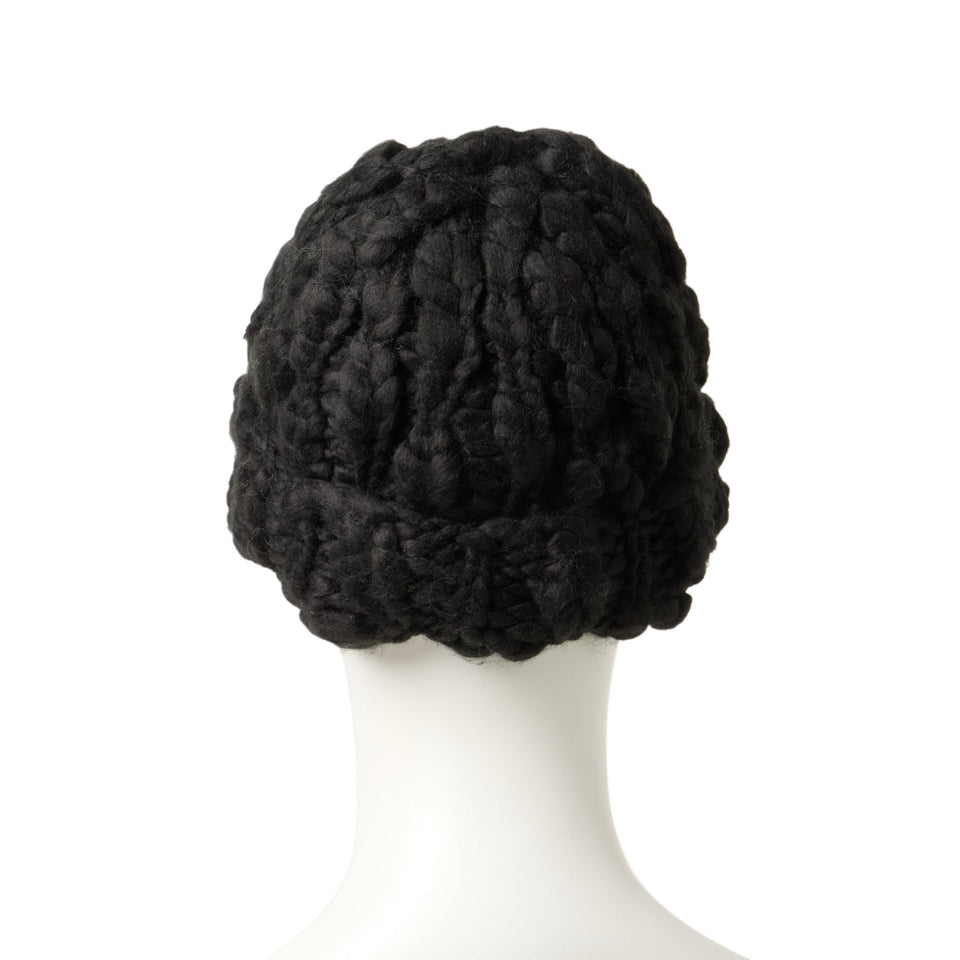 ベーシック カフニット Chunky Knit ブラック - 14670101 - OSFM | NEW ERA ニューエラ公式オンラインストア