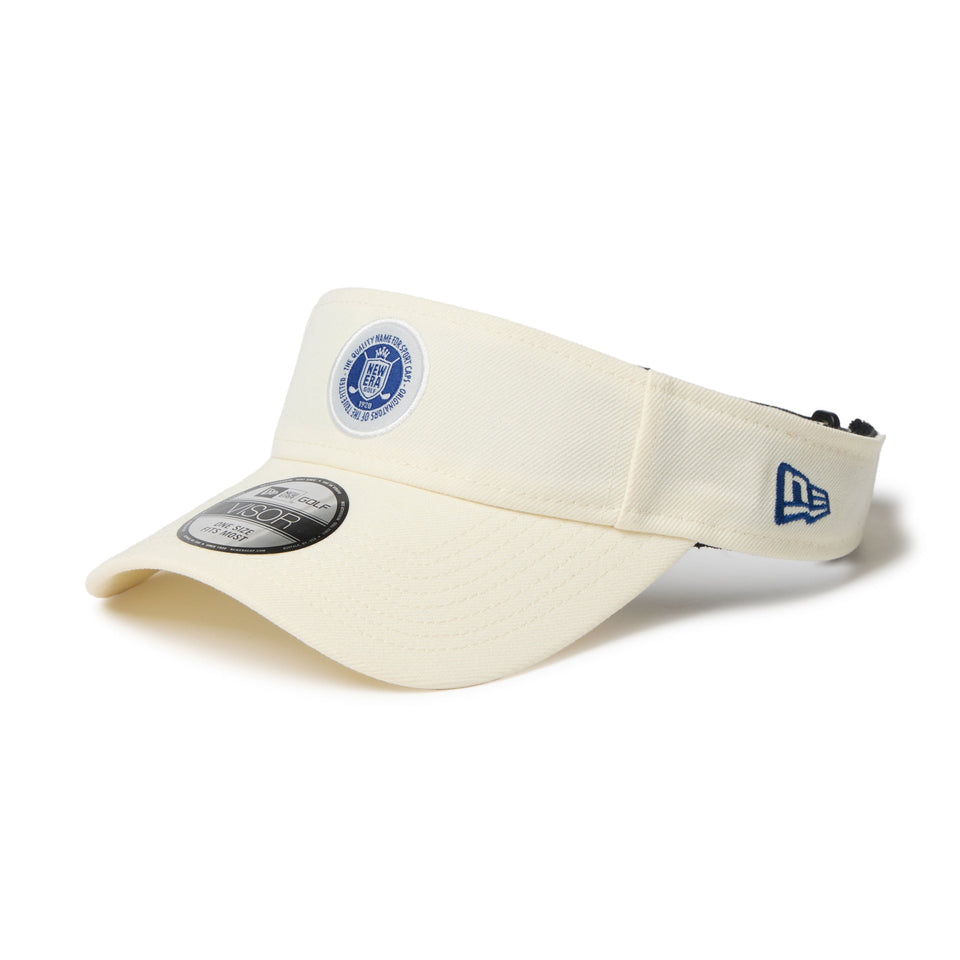 サンバイザー Circle Patch クロームホワイト | ゴルフ | ニューエラ