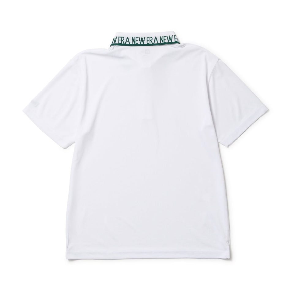 【ゴルフ】半袖 鹿の子 ポロシャツ Collar Logo ホワイト - 14391519 - S | NEW ERA ニューエラ公式オンラインストア