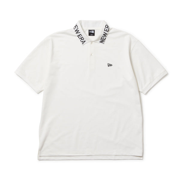 FCRB NEW ERA ポロシャツ 半袖 サマーニット ポロシャツ Shirt Line ブラック | ゴルフ