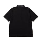 半袖 オーバーサイズド ポロシャツ Collar Logo ブラック - 14410045 - S | NEW ERA ニューエラ公式オンラインストア