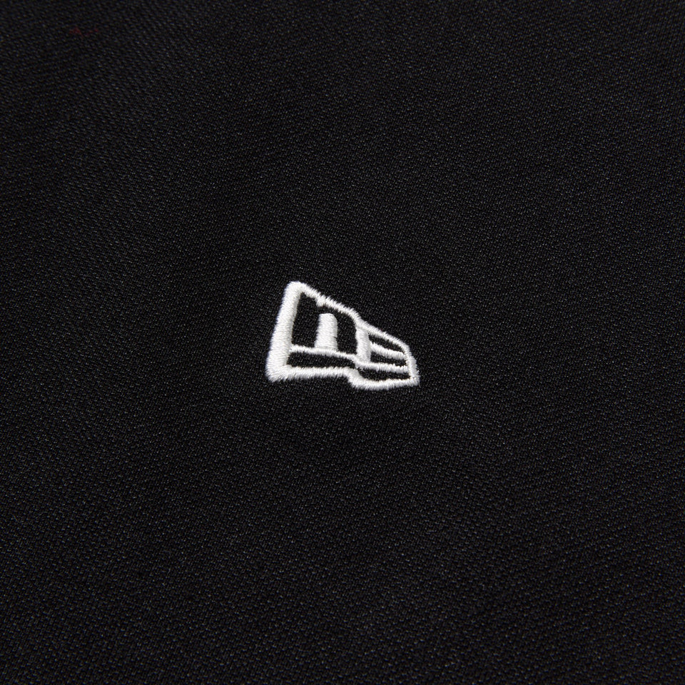 半袖 オーバーサイズド ポロシャツ Collar Logo ブラック - 14410045 - S | NEW ERA ニューエラ公式オンラインストア