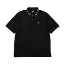 半袖 オーバーサイズド ポロシャツ Collar Logo ブラック - 14410045 - S | NEW ERA ニューエラ公式オンラインストア
