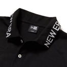 半袖 オーバーサイズド ポロシャツ Collar Logo ブラック - 14410045 - S | NEW ERA ニューエラ公式オンラインストア