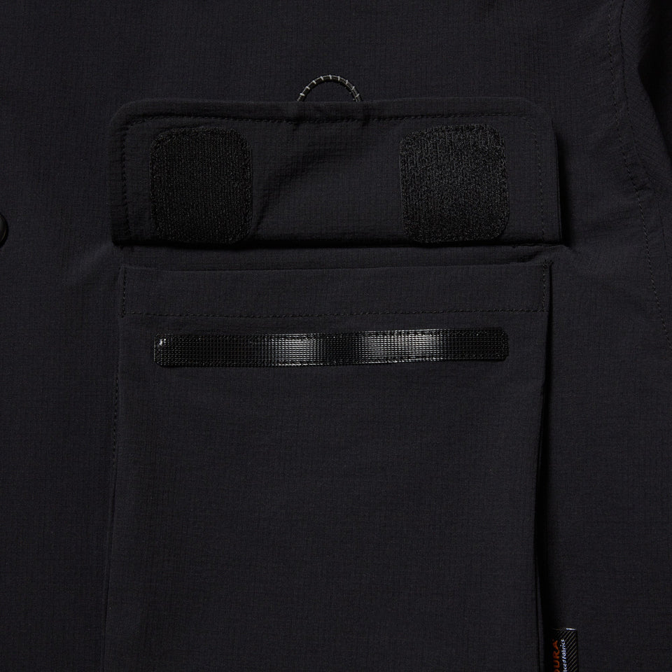 ユーティリティー コーチジャケット CORDURA ブラック