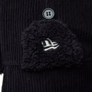 トラッパー Corduroy コーデュロイ Mink Fleece ウーブンパッチ ブラック【ニューエラアウトドア】 - 14307173 - M | NEW ERA ニューエラ公式オンラインストア