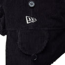 トラッパー Corduroy コーデュロイ Mink Fleece ウーブンパッチ ブラック【ニューエラアウトドア】 - 14307173 - M | NEW ERA ニューエラ公式オンラインストア