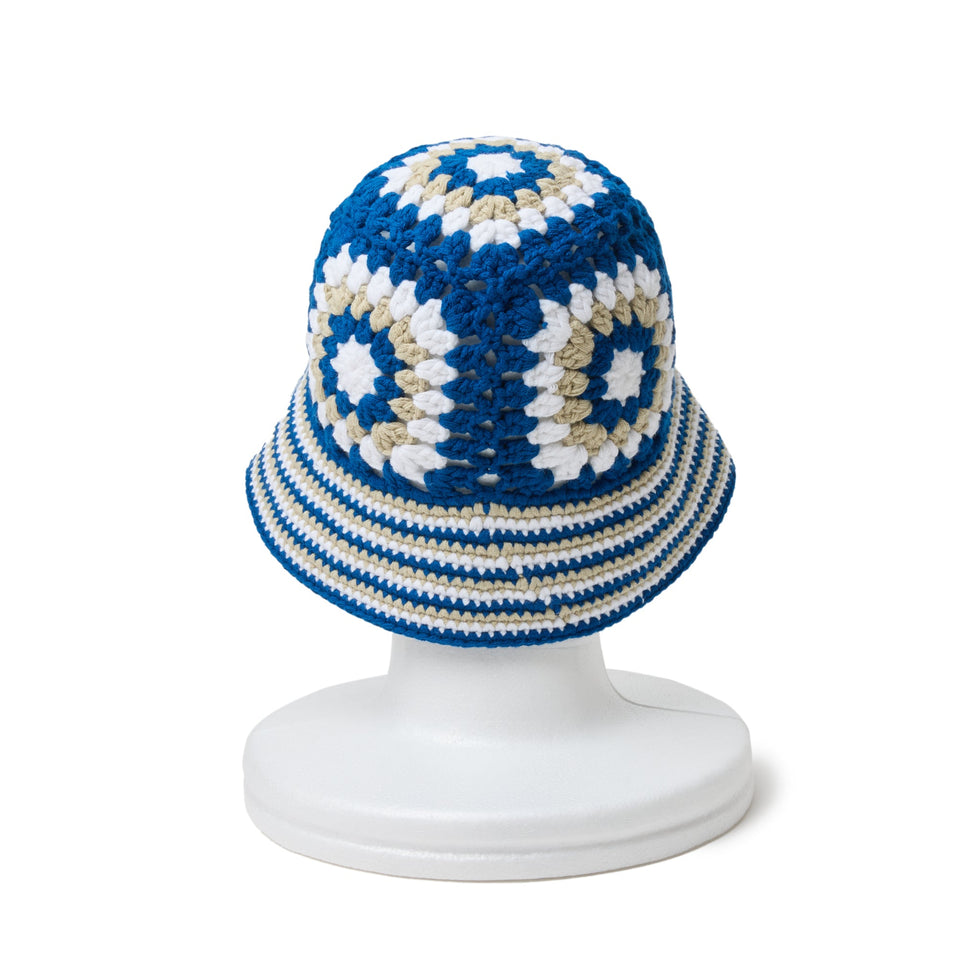 クロシェ ニットバケット Croche ネイビー/クローム - 14307347 - OSFM | NEW ERA ニューエラ公式オンラインストア