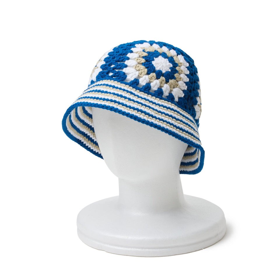 クロシェ ニットバケット Croche ネイビー/クローム - 14307347 - OSFM | NEW ERA ニューエラ公式オンラインストア