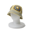 クロシェ ニットバケット Croche アイボリー/カーキ/ブルー - 14307348 - OSFM | NEW ERA ニューエラ公式オンラインストア