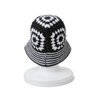 クロシェ ニットバケット Croche ブラック/ホワイト - 14307349 - OSFM | NEW ERA ニューエラ公式オンラインストア