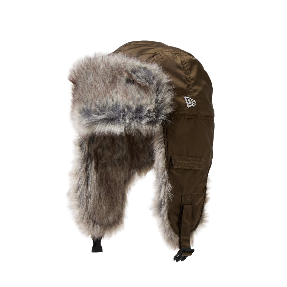 トラッパー Dogear Water Repellent ファー オリーブ | アウトドア