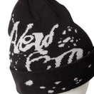 ベーシック カフニット Dripping Jacquard ブラック - 14670088 - OSFM | NEW ERA ニューエラ公式オンラインストア
