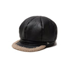 キャスケット Eco Fur & Eco Leather ブラック - 14307385 - S | NEW ERA ニューエラ公式オンラインストア