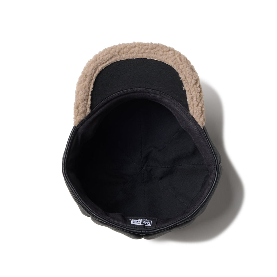 キャスケット Eco Fur & Eco Leather ブラック - 14307385 - S | NEW ERA ニューエラ公式オンラインストア