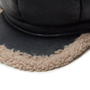 キャスケット Eco Fur & Eco Leather ブラック - 14307385 - S | NEW ERA ニューエラ公式オンラインストア