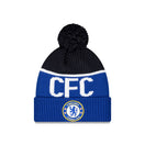 NEW ERA CHELSEA ニット帽 1905年設立 ポンポンニット Europe Football Team チェルシー FC ブルー