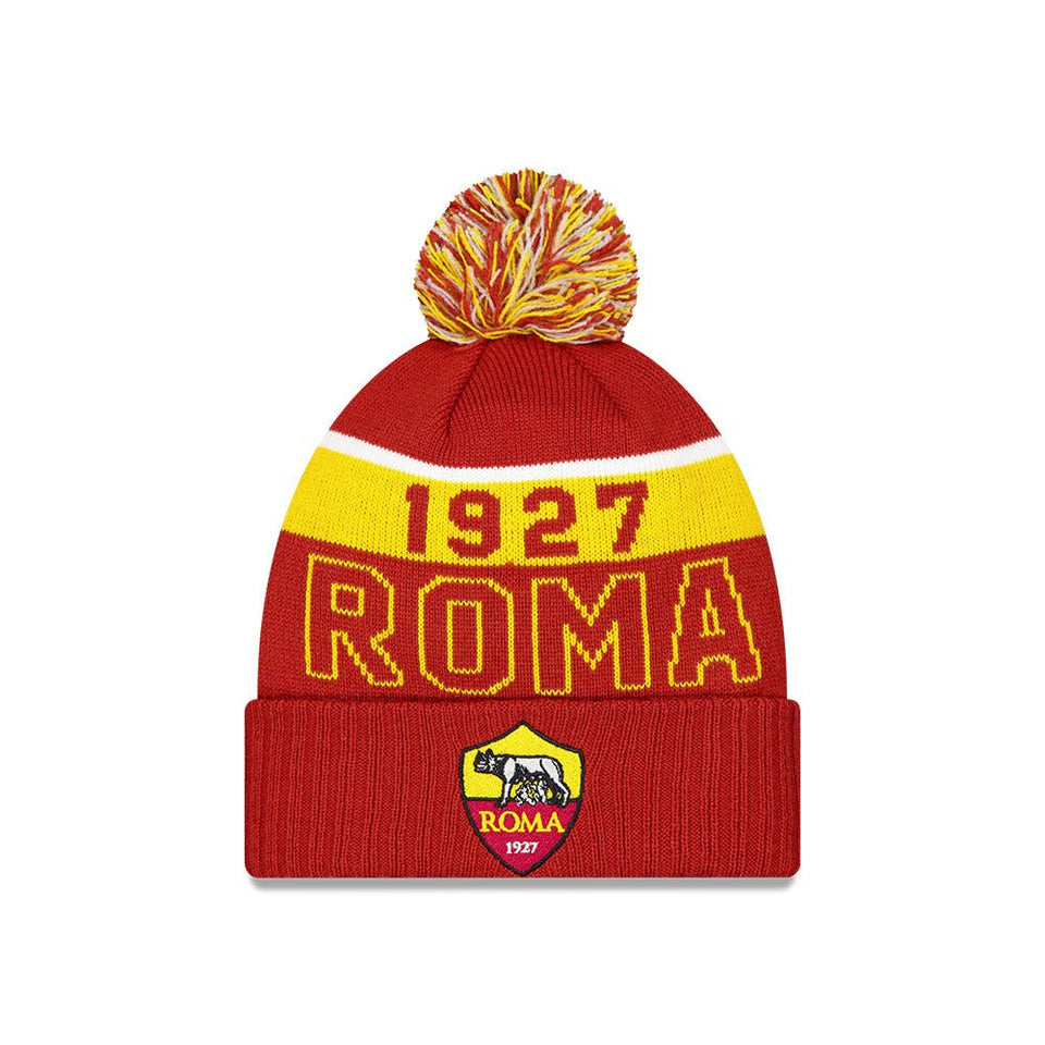 ポンポンニット Europe Football Team ASローマ レッド/イエロー - 14711627 - OSFM | NEW ERA ニューエラ公式オンラインストア