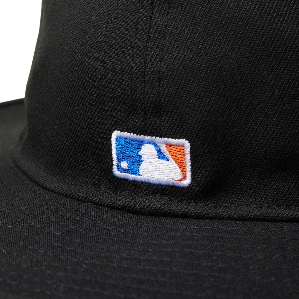 フィッテド ロングブリムハット Fitted Long Brim Hat ニューヨーク・メッツ ブラック - 14307335 - 700 | NEW ERA ニューエラ公式オンラインストア