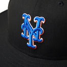 フィッテド ロングブリムハット Fitted Long Brim Hat ニューヨーク・メッツ ブラック - 14307335 - 700 | NEW ERA ニューエラ公式オンラインストア