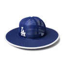 フィッテド ロングブリムハット メッシュ Fitted Long Brim Hat ロサンゼルス・ドジャース ダークロイヤル - 14388409 - 700 | NEW ERA ニューエラ公式オンラインストア