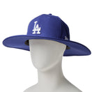 フィッテド ロングブリムハット Fitted Long Brim Hat ロサンゼルス･ドジャース ダークロイヤル - 14667674-700 | NEW ERA ニューエラ公式オンラインストア