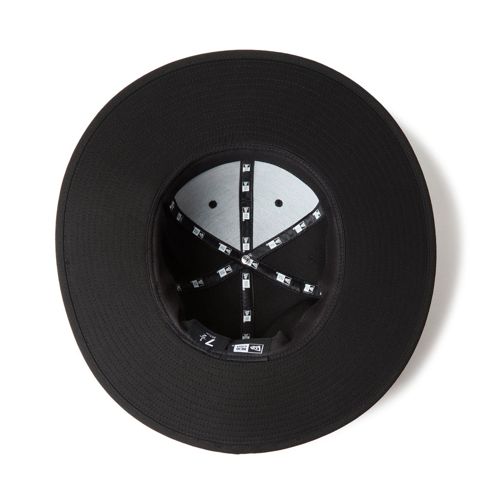 フィッテド ロングブリムハット Fitted Long Brim Hat ブラック - 14667675-700 | NEW ERA ニューエラ公式オンラインストア