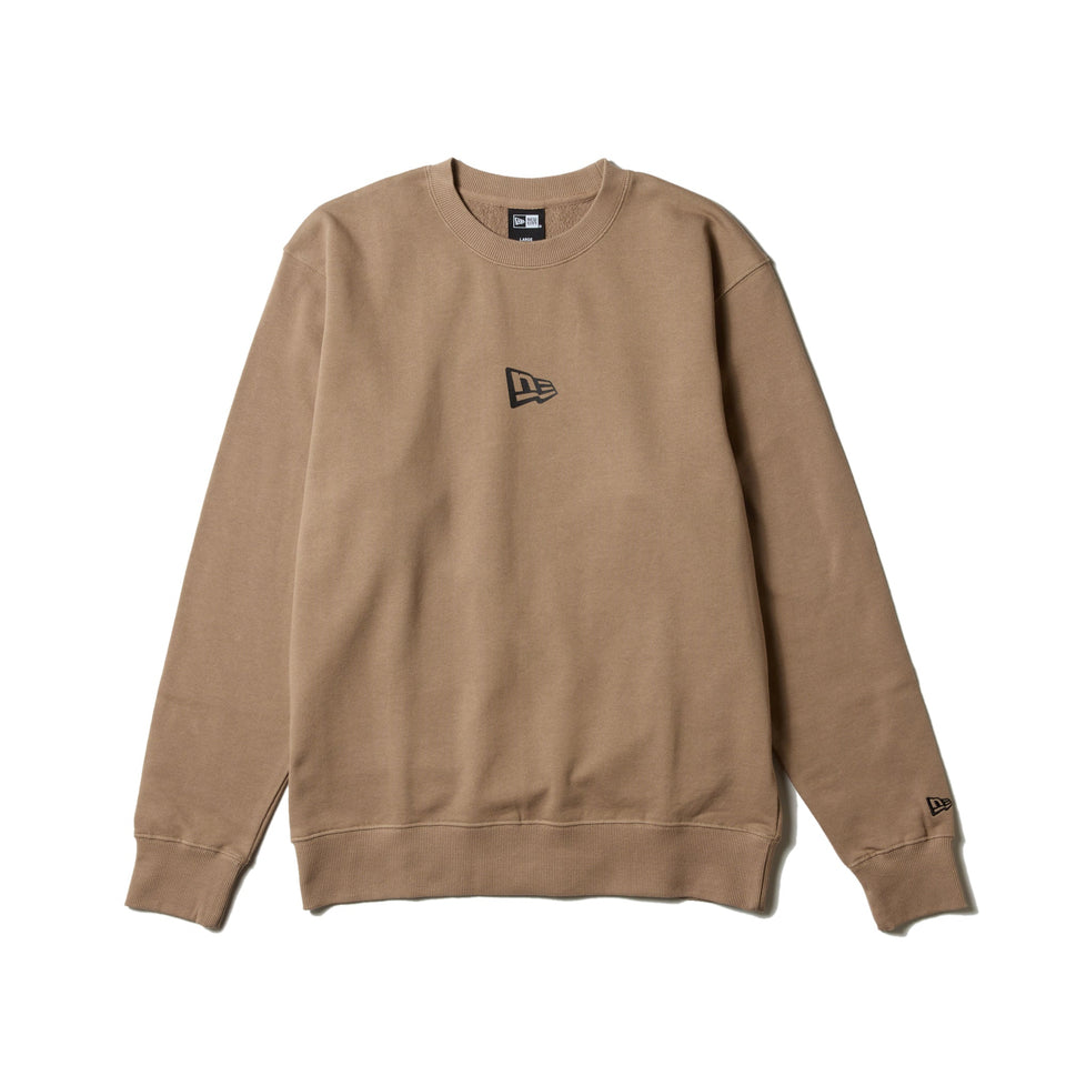 裏毛 スウェット クルーネック Flag Logo Mini ミルクティー - 14324654 - S | NEW ERA ニューエラ公式オンラインストア