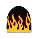 ベーシック ビーニー グラフィック Flame ブラック/レッド/イエロー - 14746762-OSFM | NEW ERA ニューエラ公式オンラインストア